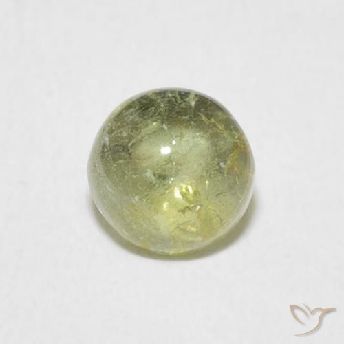0.97ct Natürlicher Erde Grün Turmalin, Runden, Transparent