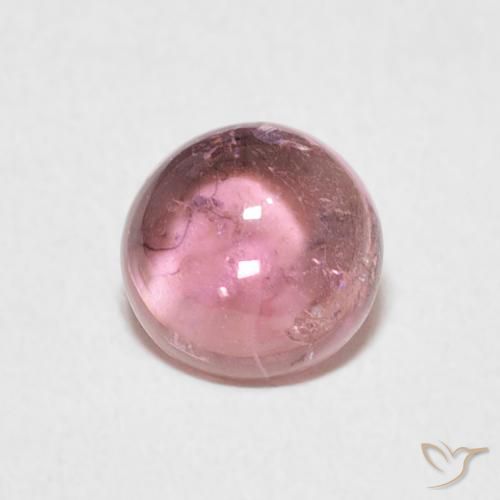 1.03ct Natürlicher hellrosa Turmalin, Runden, Transparent