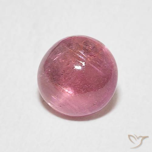 9,17 ctw natürlicher Pink-Ton Turmalin, Runden, Transparent