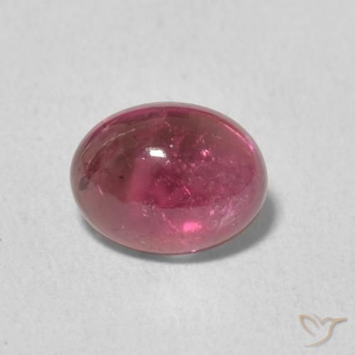 1.13ct Natürlicher Lila Rot Turmalin, Oval, Transparent