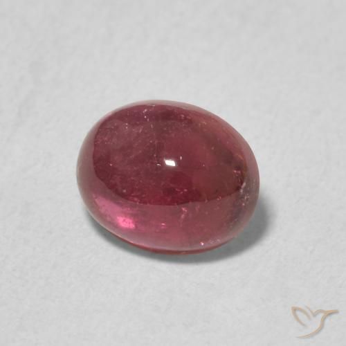 9,17 ctw natürlicher Merlot Rot Turmalin, Oval, Transparent