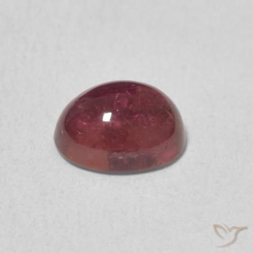 9,17 ctw natürlicher Merlot Rot Turmalin, Oval, Transparent