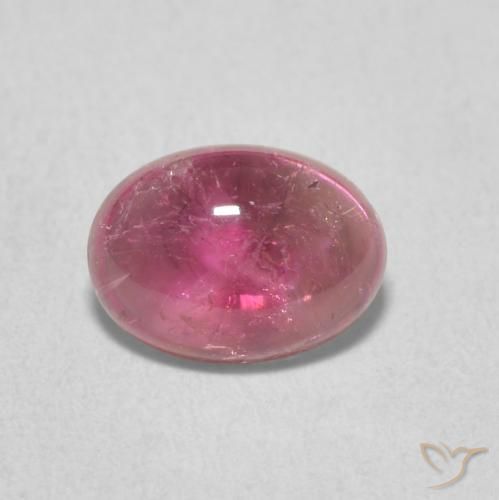 1.30ct Natürlicher Mittelviolett Turmalin, Oval, Transparent