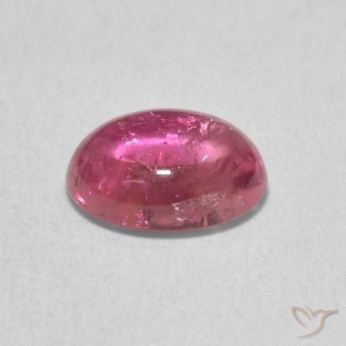 9,17 ctw natürlicher Mittelviolett Turmalin, Oval, Transparent
