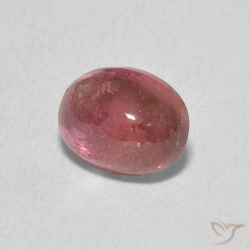 9,17 ctw natürlicher Tiefes heißes Pink Turmalin, Oval, Transparent