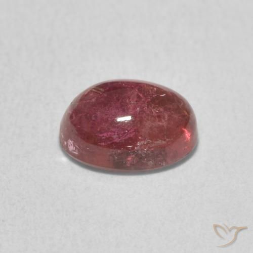 9,17 ctw natürlicher Tiefes heißes Pink Turmalin, Oval, Transparent