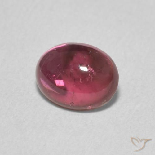 9,17 ctw natürlicher Tiefes Magenta Turmalin, Oval, Transparent