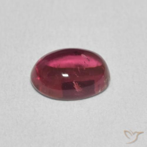 9,17 ctw natürlicher Tiefes Magenta Turmalin, Oval, Transparent