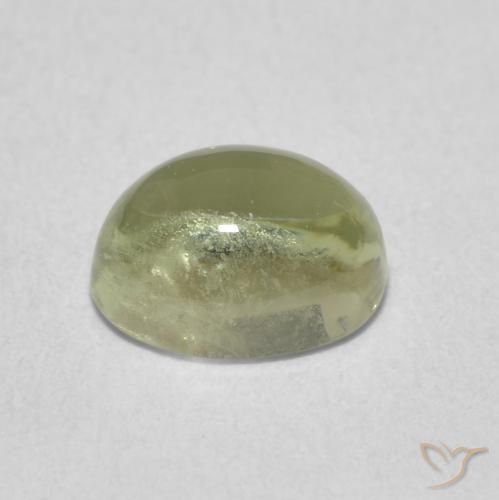 9,17 ctw natürlicher Mittelgrün Turmalin, Oval, Transparent
