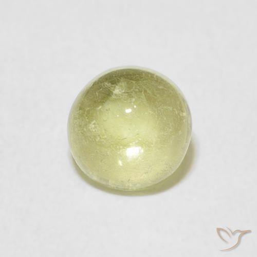 1.06ct Natürlicher hellgrün Turmalin, Runden, Transparent