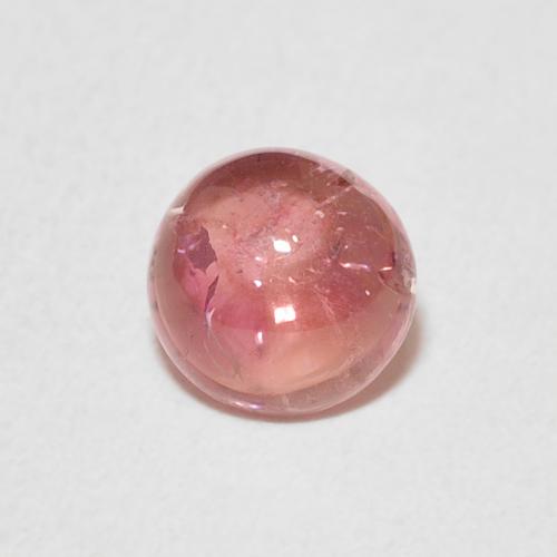 0.94ct Natürlicher Mittelrosa Turmalin, Runden, Transparent