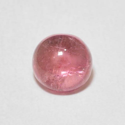 0.91ct Natürlicher hellrosa Turmalin, Runden, Transparent