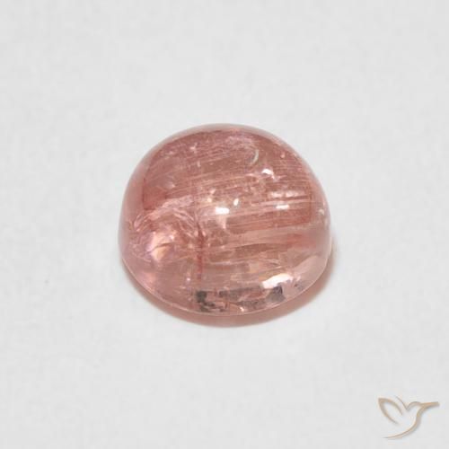 9,17 ctw natürlicher Erdiges Rosa Turmalin, Runden, Transparent
