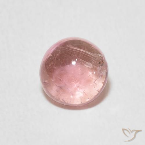 1.02ct Natürlicher Helles Hot Pink Turmalin, Runden, Transparent