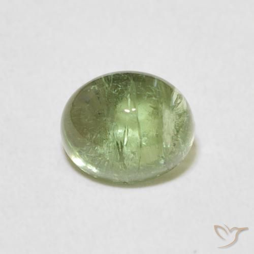 1.44ct Natürlicher hellgrün Turmalin, Oval, Transparent