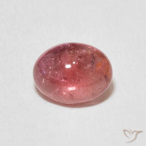 1.10ct Natürlicher Himbeerrosa Turmalin, Oval, Transparent