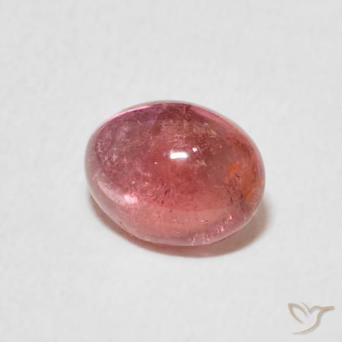 9,17 ctw natürlicher Himbeerrosa Turmalin, Oval, Transparent