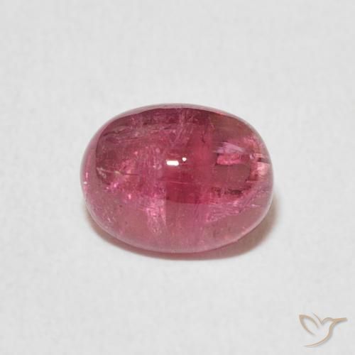 1.29ct Natürlicher Tiefrot Turmalin, Oval, Transparent