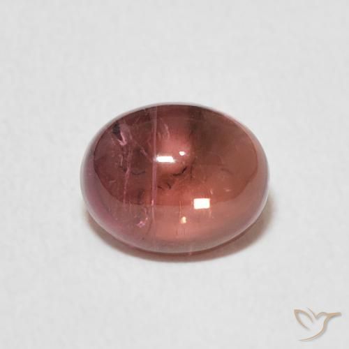 1.38ct Natürlicher Mittelrosa Turmalin, Oval, Transparent