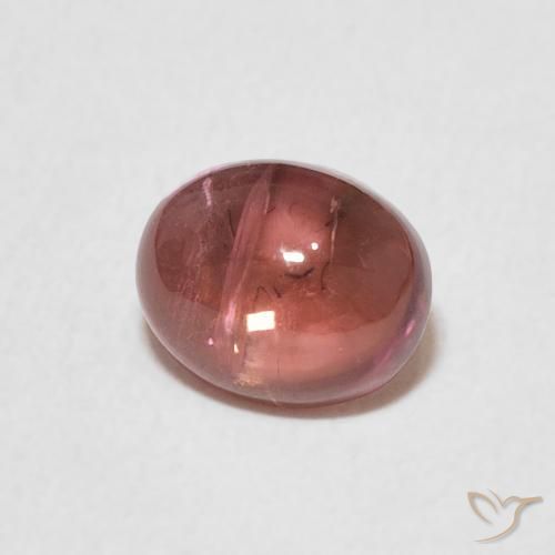 9,17 ctw natürlicher Mittelrosa Turmalin, Oval, Transparent