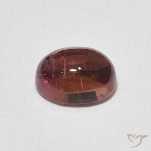 9,17 ctw natürlicher Mittelrosa Turmalin, Oval, Transparent