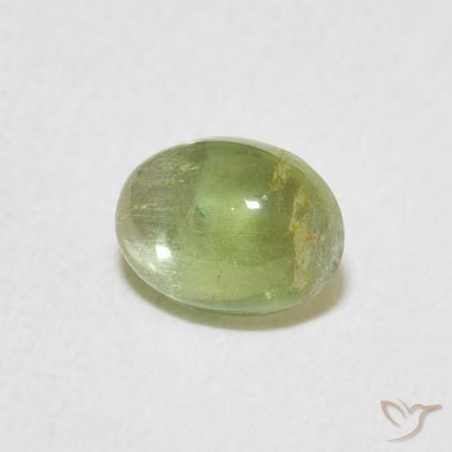 9,17 ctw natürlicher Warmes Grün Turmalin, Oval, Transparent