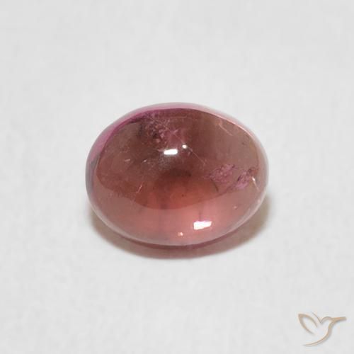 0.74ct Natürlicher Mittelrosa Turmalin, Oval, Transparent