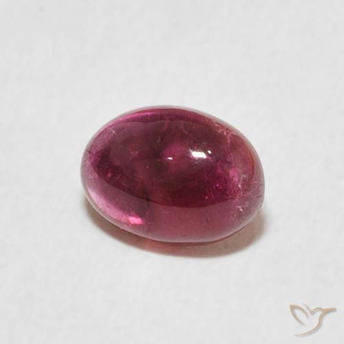 9,17 ctw natürlicher Tiefes Magenta Turmalin, Oval, Transparent
