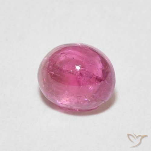 9,17 ctw natürlicher Kaugummi Rosa Turmalin, Oval, Transparent