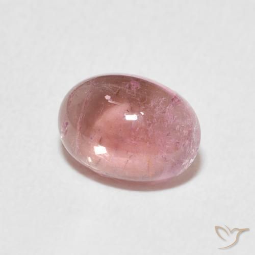9,17 ctw natürlicher hellrosa Turmalin, Oval, Transparent