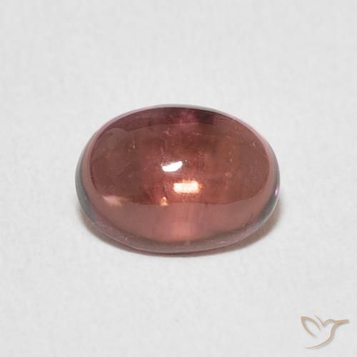 1.12ct Natürlicher Dunkelpink Turmalin, Oval, Transparent