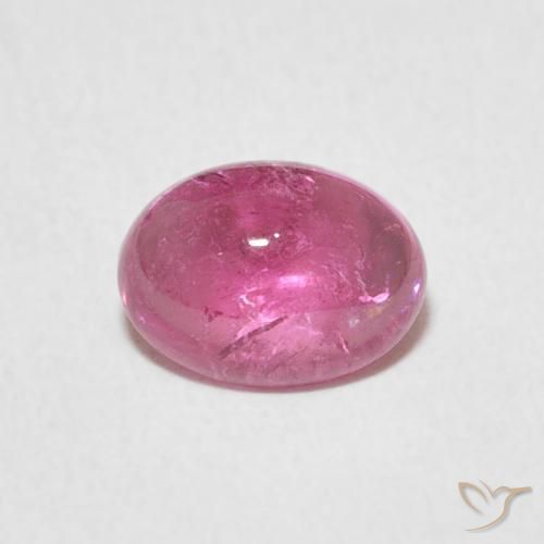 1.17ct Natürlicher Mittelviolett Turmalin, Oval, Transparent, Photo A