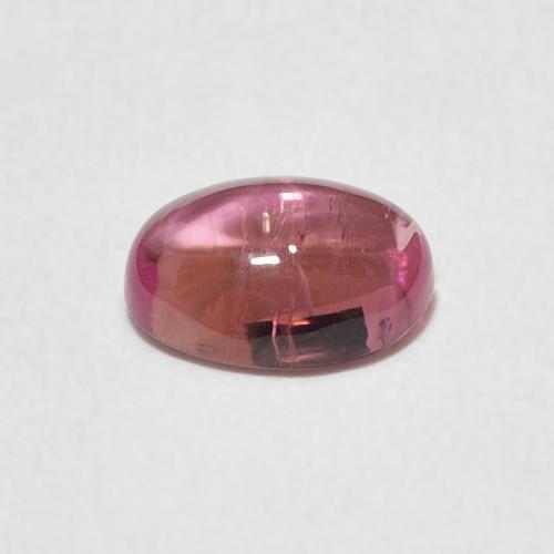 9,17 ctw natürlicher orange-rosa Turmalin, Oval, Transparent