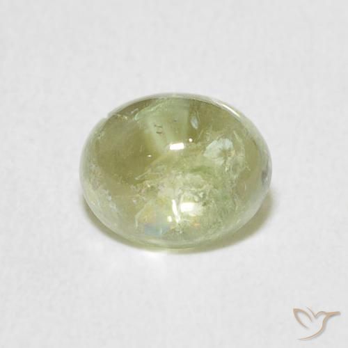 1.23ct Natürlicher hellgrün Turmalin, Oval, Transparent