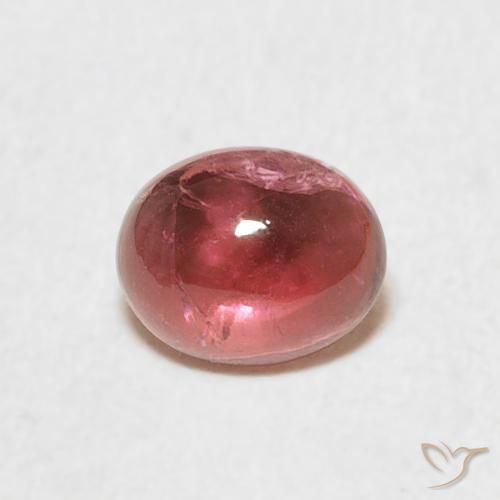 0.92ct Natürlicher Mittelrosa Turmalin, Oval, Transparent
