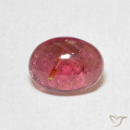 1.35ct Natürlicher Orangerosa Turmalin, Oval, Transparent, Photo A