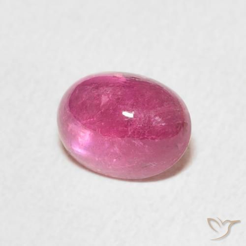 9,17 ctw natürlicher Tiefes Magenta Turmalin, Oval, Transparent