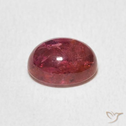9,17 ctw natürlicher Orangerosa Turmalin, Oval, Transparent