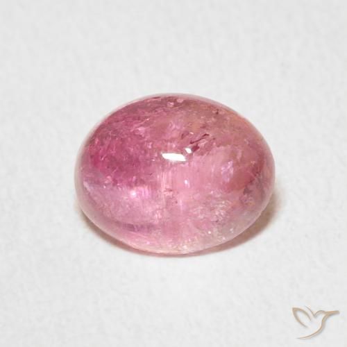 2.08ct Natürlicher hellrosa Turmalin, Oval, Transparent