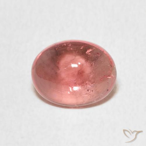 1.71ct Natürlicher Mittelrosa Turmalin, Oval, Transparent