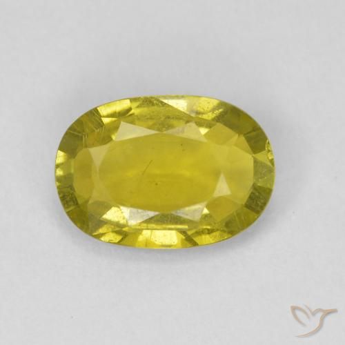2.06ct Natürlicher Mittelgelb Turmalin, Kissen, VS