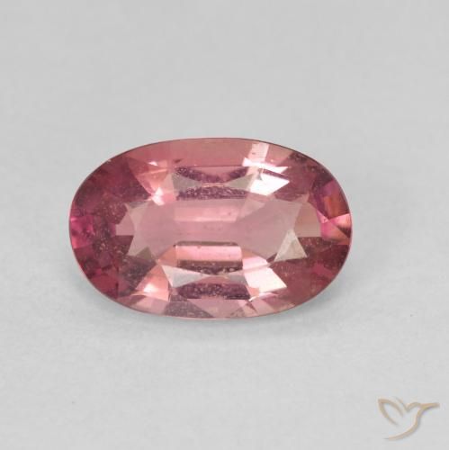 1.48ct Natürlicher Intensives Rosa Turmalin, Oval, VVS-VS, Photo A