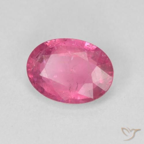 9,17 ctw natürlicher pink Turmalin, Oval, VS