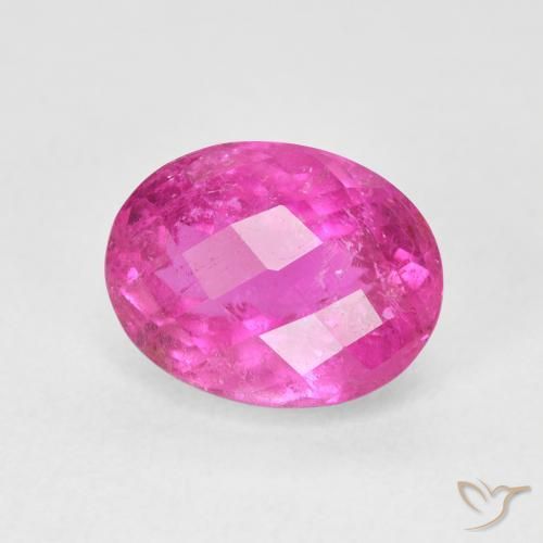 9,17 ctw natürlicher pink Turmalin, Oval, VS