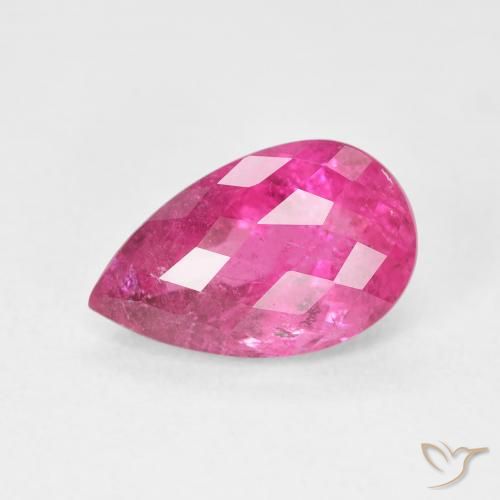2.69ct Natürlicher pink Turmalin, Birnenform, VS