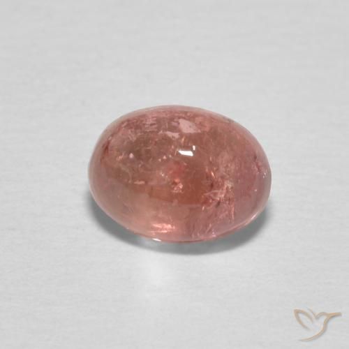 0.81ct Natürlicher Mittelrosa Turmalin, Oval, Transparent