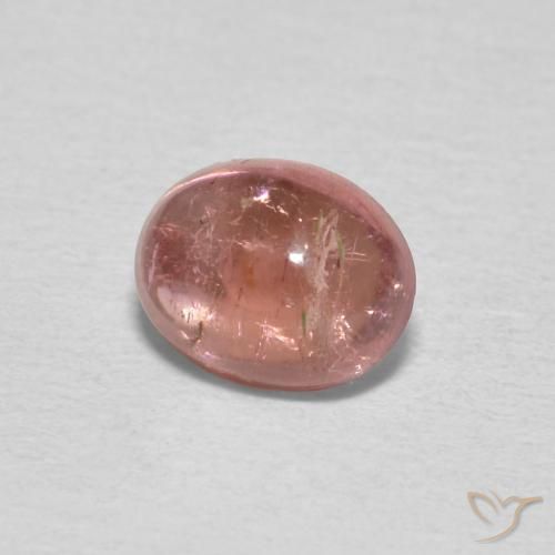 9,17 ctw natürlicher Mittelrosa Turmalin, Oval, Transparent