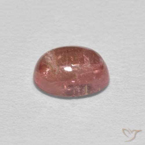 9,17 ctw natürlicher Mittelrosa Turmalin, Oval, Transparent
