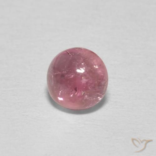 9,17 ctw natürlicher Mittel Magenta Turmalin, Runden, Transparent
