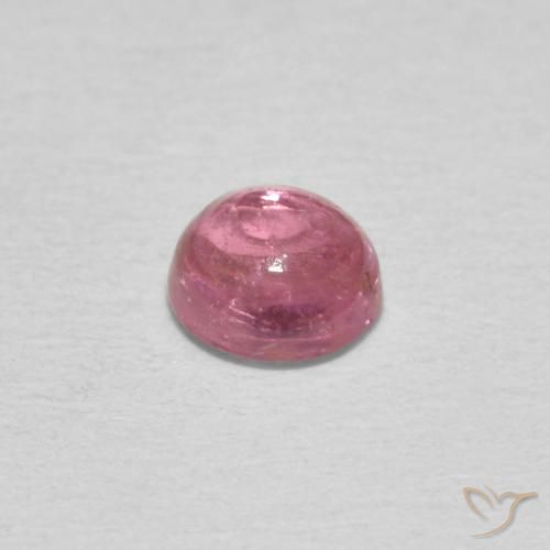 9,17 ctw natürlicher Mittel Magenta Turmalin, Runden, Transparent